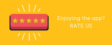 Hand press the star button. Customer review concept. Rating golden stars.