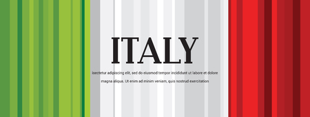 abstract Italian flag. abstract banner. Second of June, celebration of Italian Republic Holiday.のイラスト素材