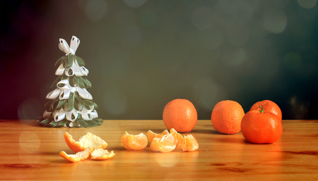 Christmas and New Year cardの写真素材