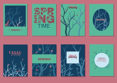 Spring. Background.のイラスト素材