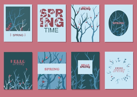 Spring. Background.のイラスト素材