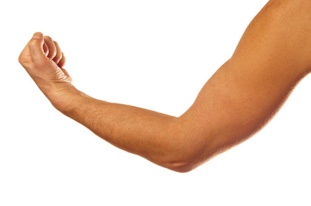 Man's muscular arm の写真素材