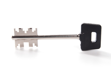 Key isolated on whiteの写真素材