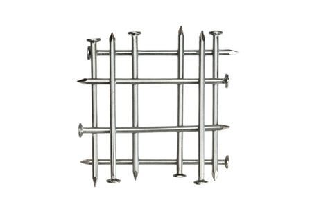 Lattice from nails