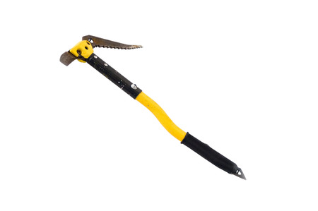 Sport ice axe on white background