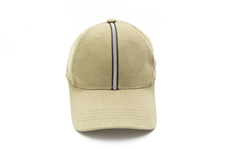 Green baseball capの写真素材