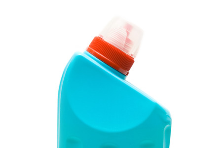 Bottle of detergent closeupの写真素材
