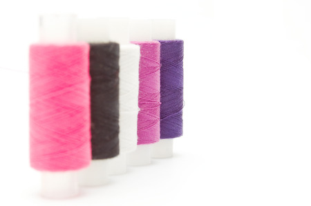 Spools of thread.Back focus