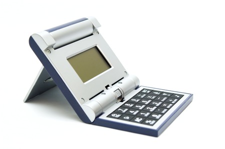 Calculator on whiteの写真素材