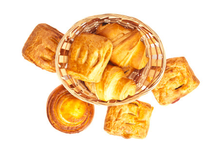 Fresh baking bunsの写真素材