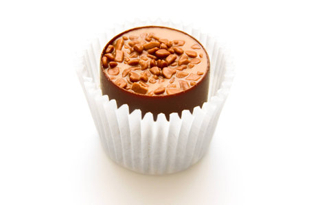 Chocolate sweet closeupの写真素材