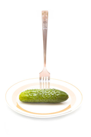 Tasty sour cucumberの写真素材