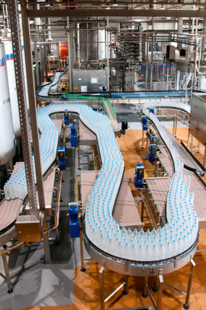 MOSCOW, RUSSIA - MAY 18, 2014: Department of the plant  Moscow Brewing Company which was founded in 2008. のeditorial素材