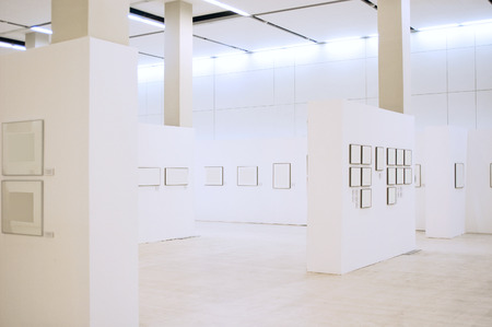 Gallery interiorの写真素材