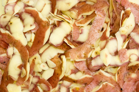 Potato peelの写真素材