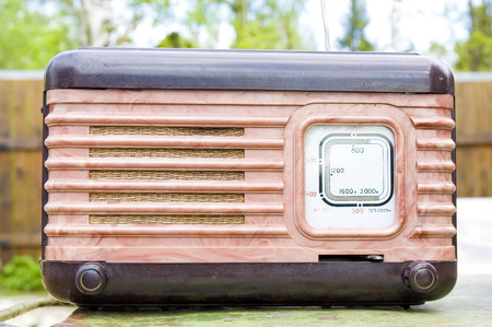 Old fashioned radioの写真素材