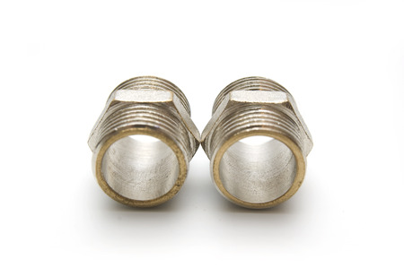 Two bolts closeup