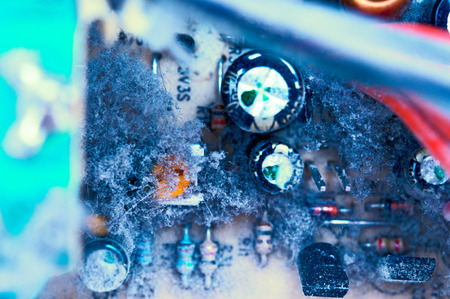 Dusty pc unitの写真素材