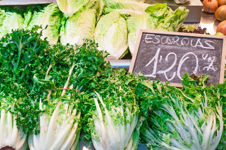 Fresh vegetables on marketの写真素材