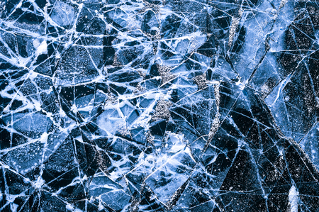 Ice on a river