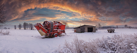 Winter Pannoramaの写真素材