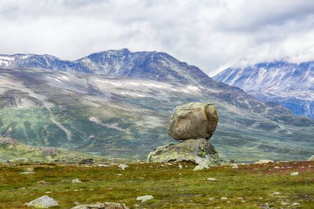 Nature in the Jotunheimen National park, Norwayの写真素材