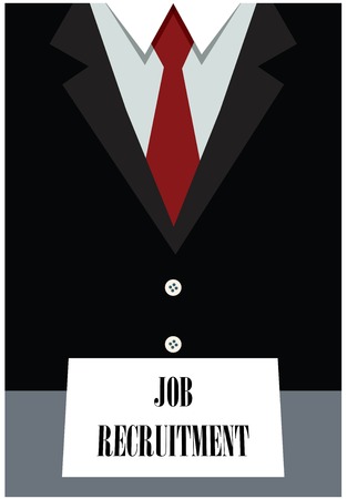 Job recruitment conceptのイラスト素材