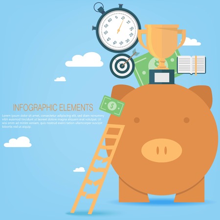 Business investment conceptのイラスト素材