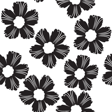 Flowers  pattern illustrationのイラスト素材