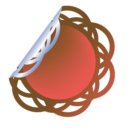 red label, sticker for sale time のイラスト素材