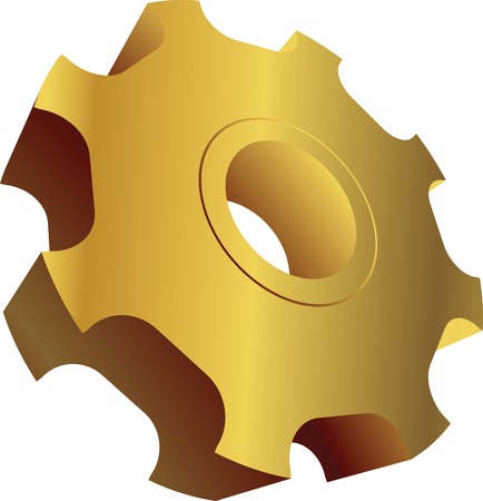 Gear illustrationのイラスト素材