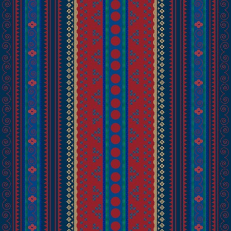 Background with African ornaments, patternのイラスト素材