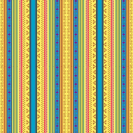 Ukrainian ethnic seamless pattern, graphic illustrationのイラスト素材