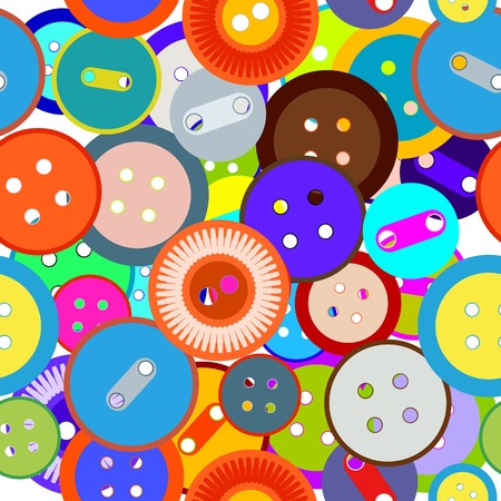 Fashion buttons seamless background Fashion buttons seamless background