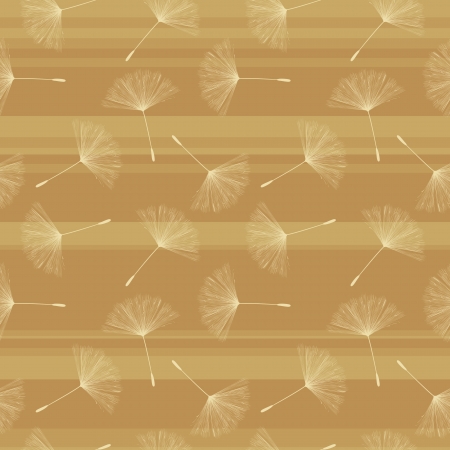 Background illustration with dandelion seed in pastel tones  Seamless background のイラスト素材