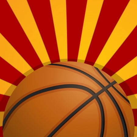 Basketball  icon design, sports backgroundのイラスト素材