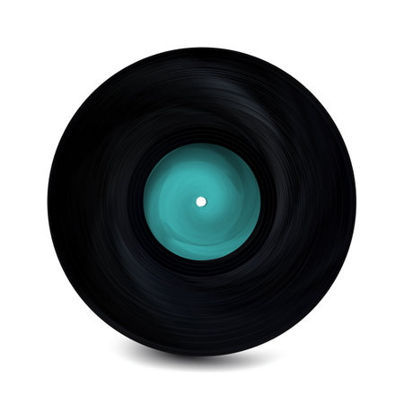 Stylish vintage vinyl record designの写真素材