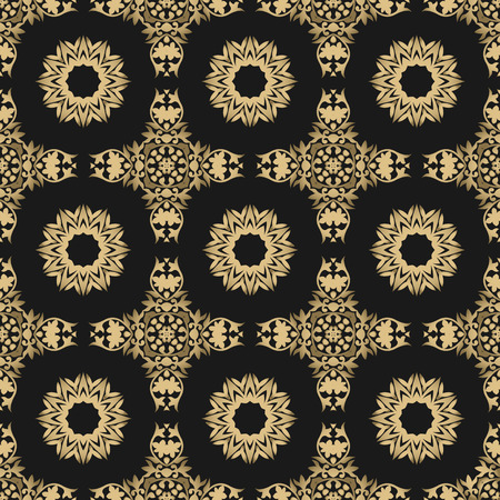 Seamless floral pattern. Oriental ornament. Element for design. Can be used for wallpaper, background, surface textures.の写真素材