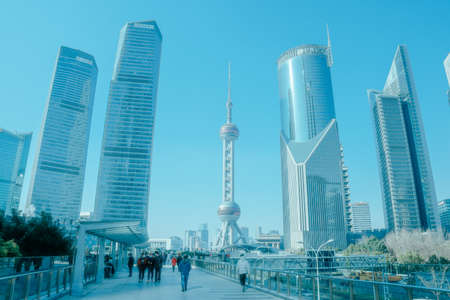 Shanghai Buildingの写真素材