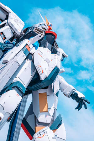 Free Gundam statueのeditorial素材