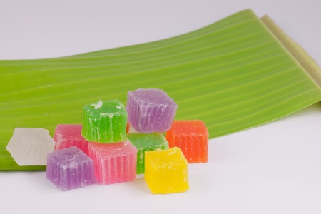 Sweet crispy gelatinの写真素材