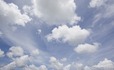 Blu sky and cloud