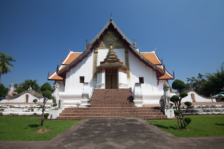 Wat Phumin in Nan, Thailandの写真素材