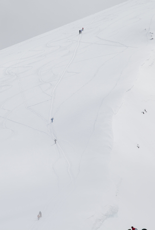 Titlis is a famous travel mountain of the Uri Alps, Switzerlandの写真素材