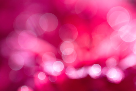 Abstract circular pink bokeh background