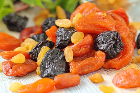Assortment of dried fruit. Healthy food Assortment of dried fruit. Healthy food