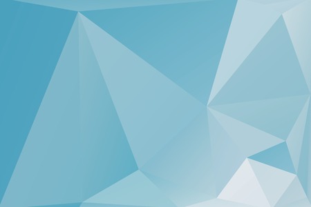 Triangle vector background in light blue colorsのイラスト素材