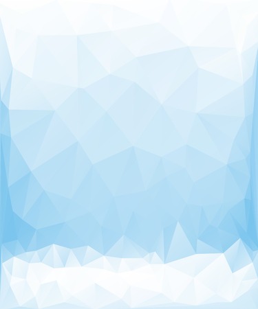 Triangle vector background in light blue colorのイラスト素材