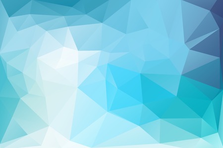 Triangle vector background in light blue and green colorsのイラスト素材