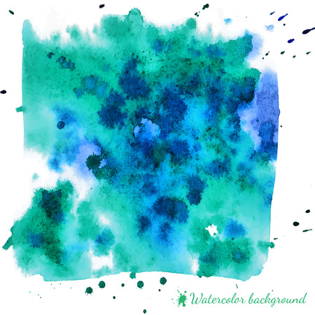 Abstract light blue watercolor backgroundのイラスト素材